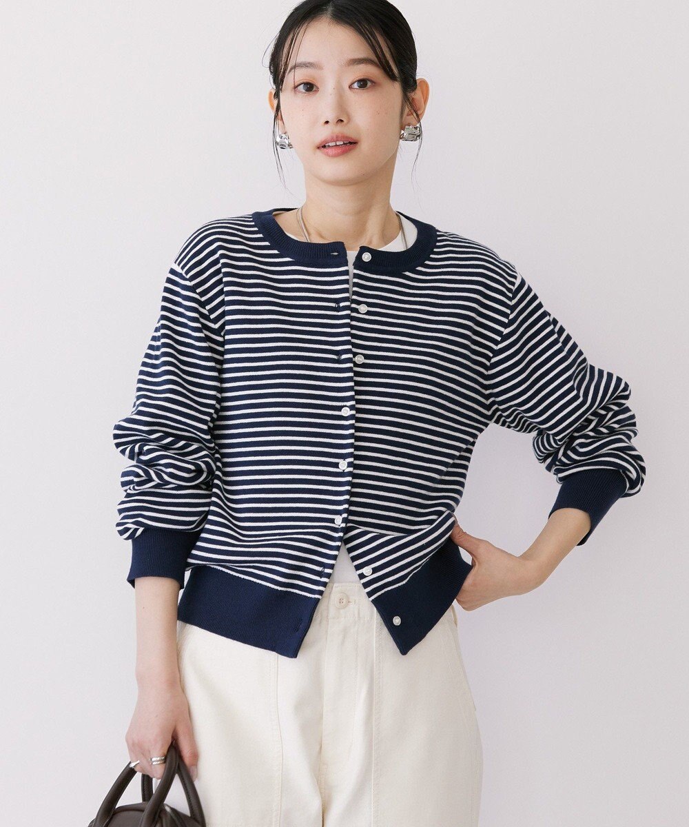 AMERICAN HOLIC クルーネックニットカーディガン 