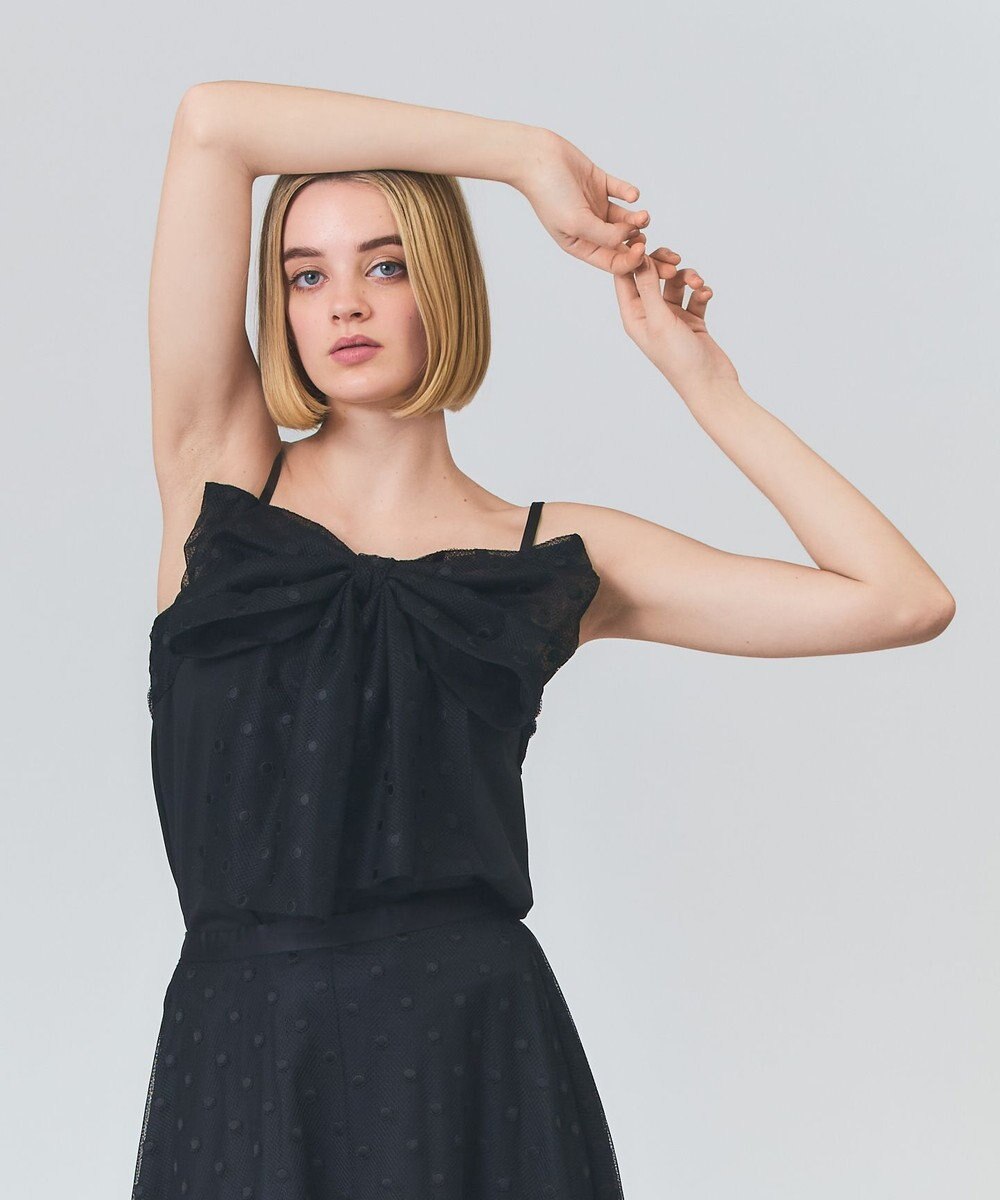 GRACE CONTINENTAL ドットボウタイキャミ 