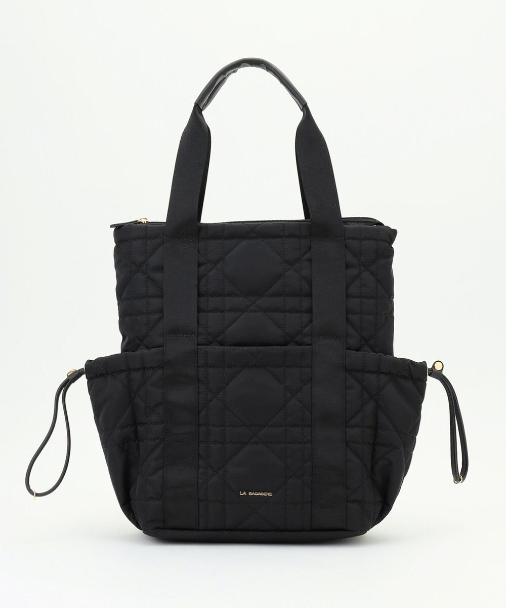 LA BAGAGERIE グリッドキルティングリュック 