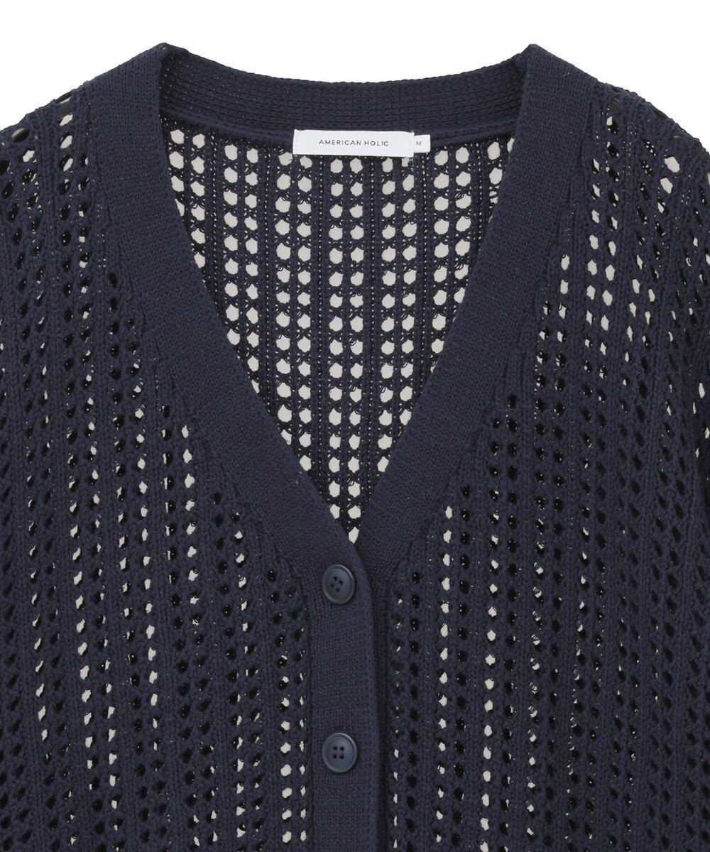 AMERICAN HOLIC メッシュカーディガン 