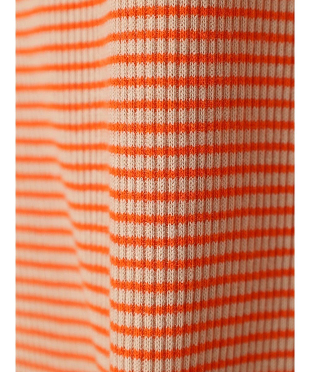 Green Parks ボーダーリブタンクトップ 