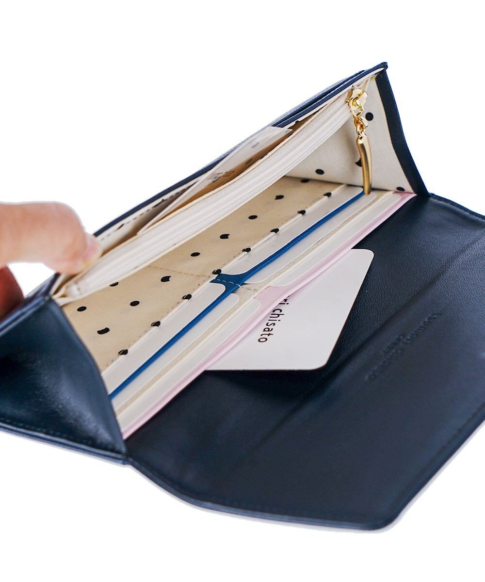 tsumori chisato CARRY くもマーク 長財布 かぶせタイプ 