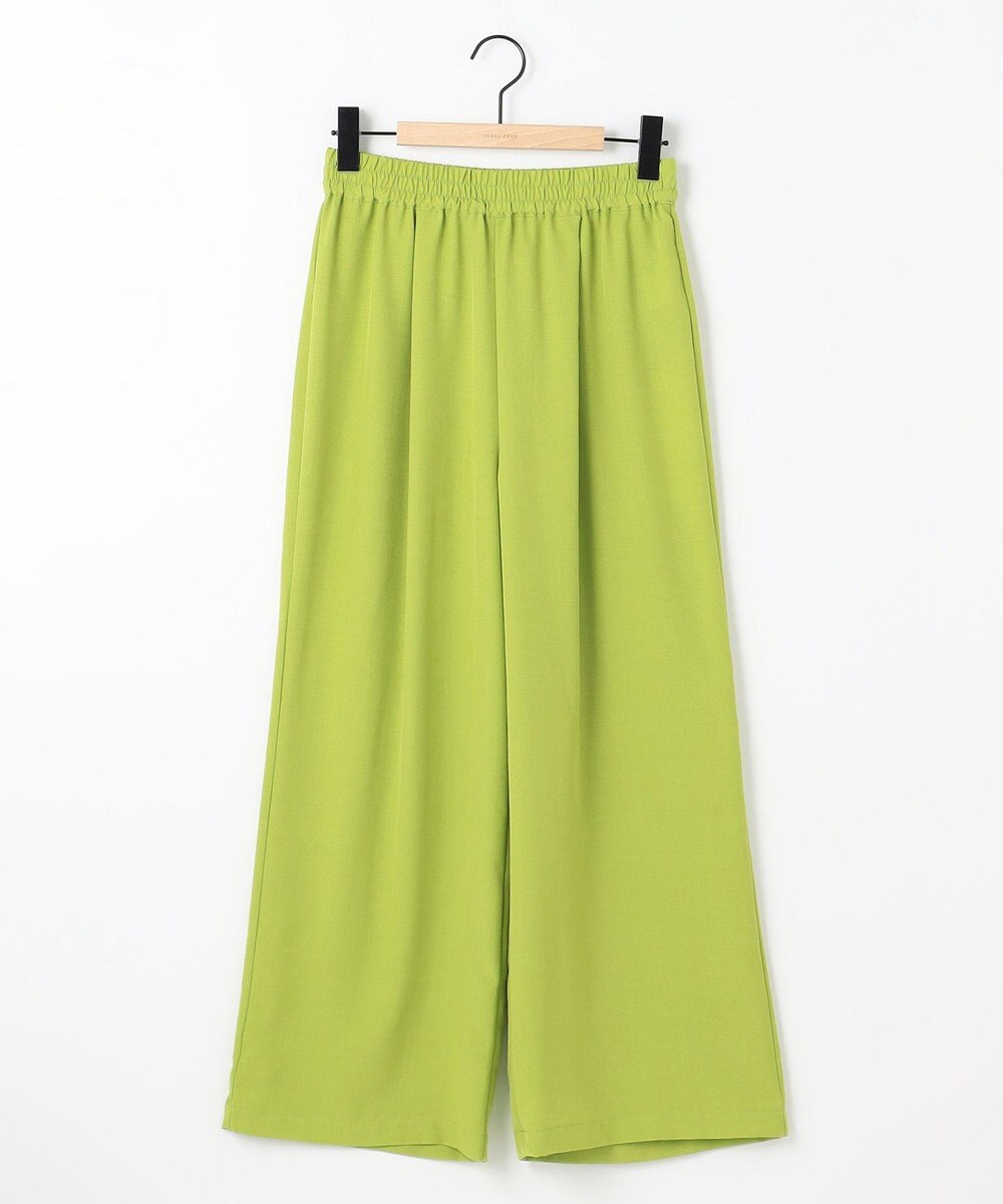 SHARE PARK LADIES ドライタッチリネンライクパンツ 