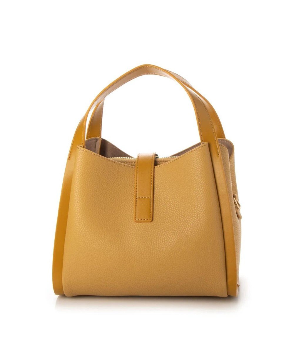 UNBILLION cachecache 3レイヤーヒネリ金具2wayトート 