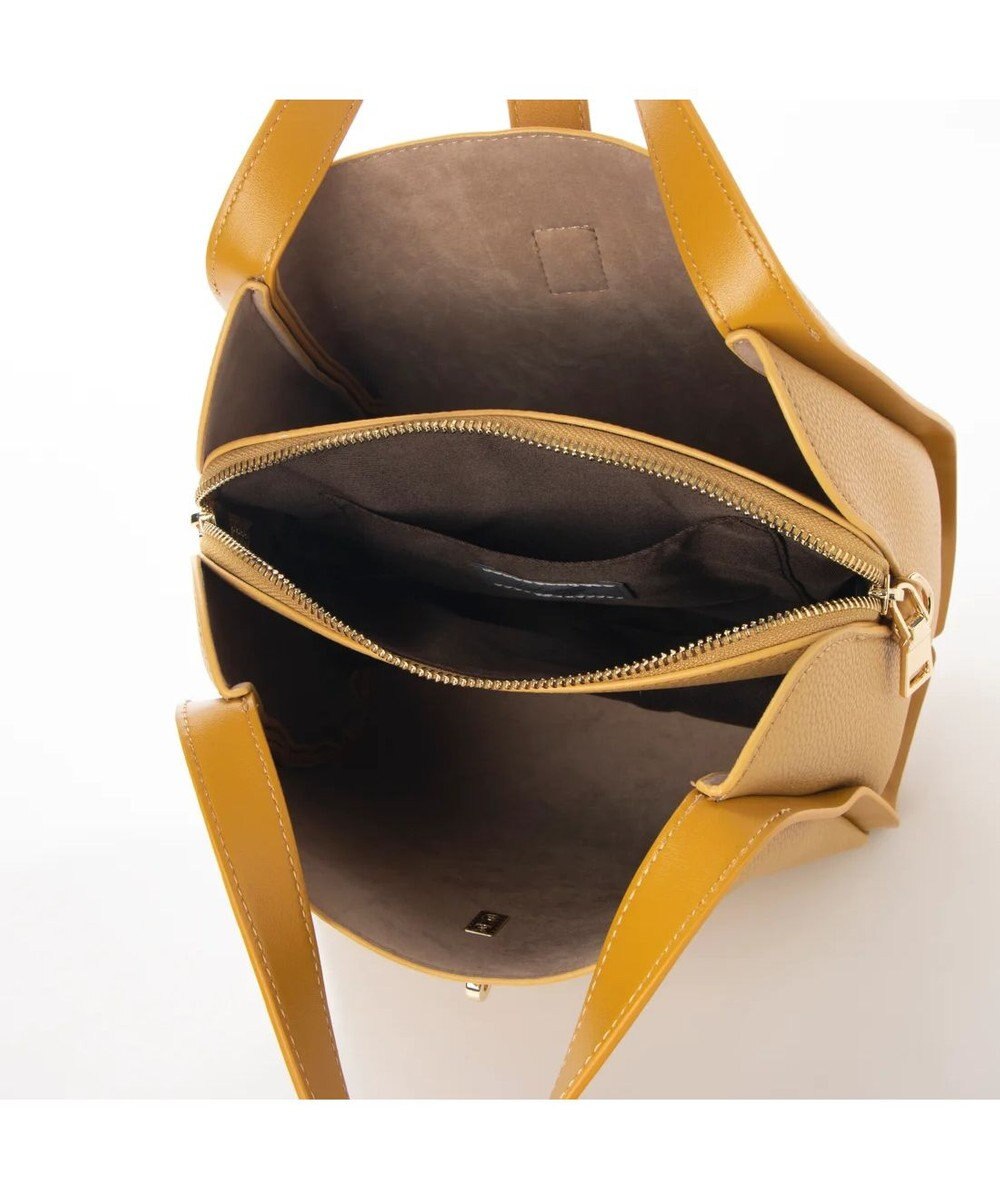 UNBILLION cachecache 3レイヤーヒネリ金具2wayトート 