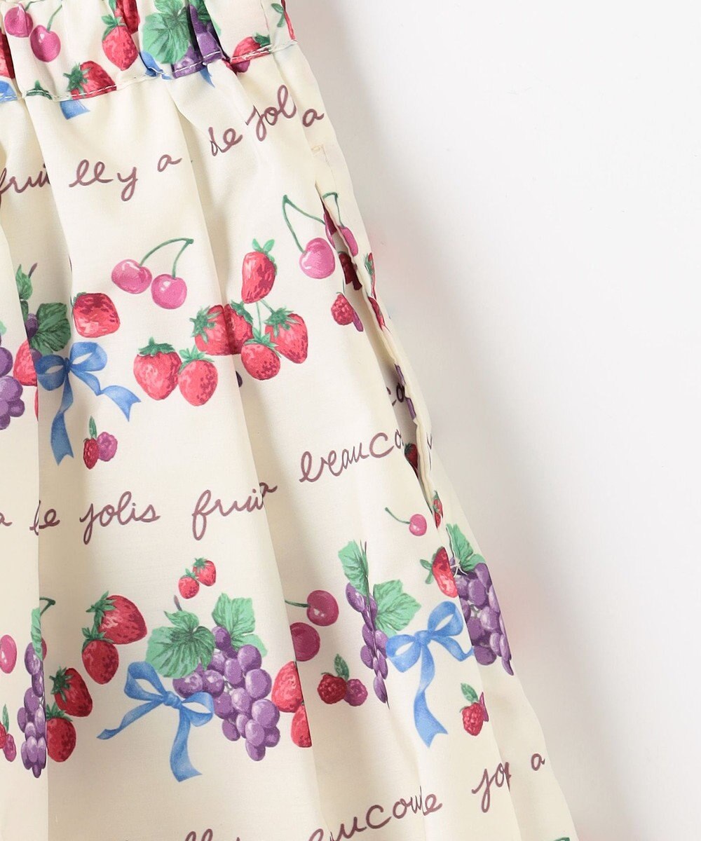 ANY KIDS 総柄フルーツ スカート 