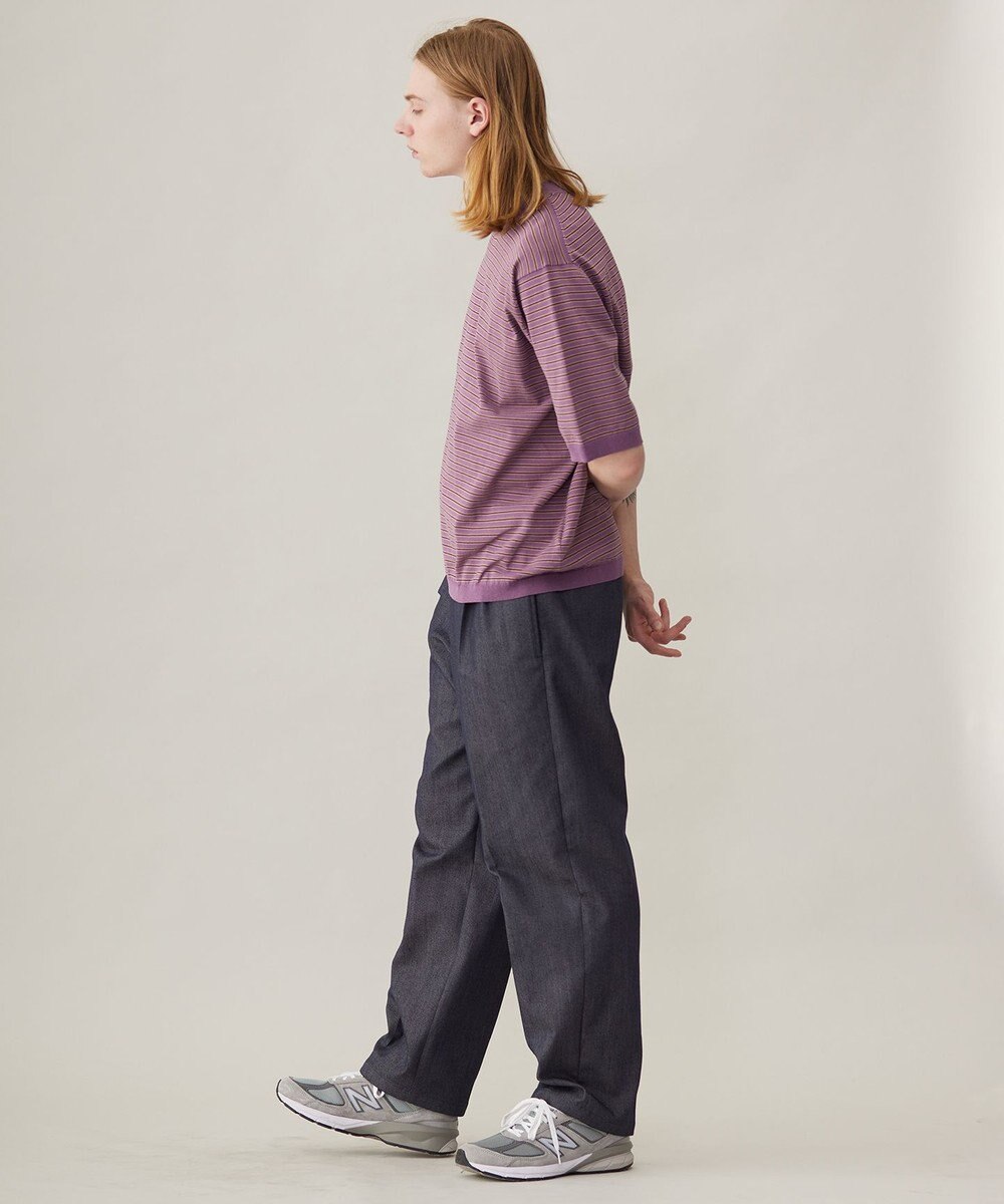 UNFILO MENS FINE MOVE クルーネック ニット [24年春夏商品] 