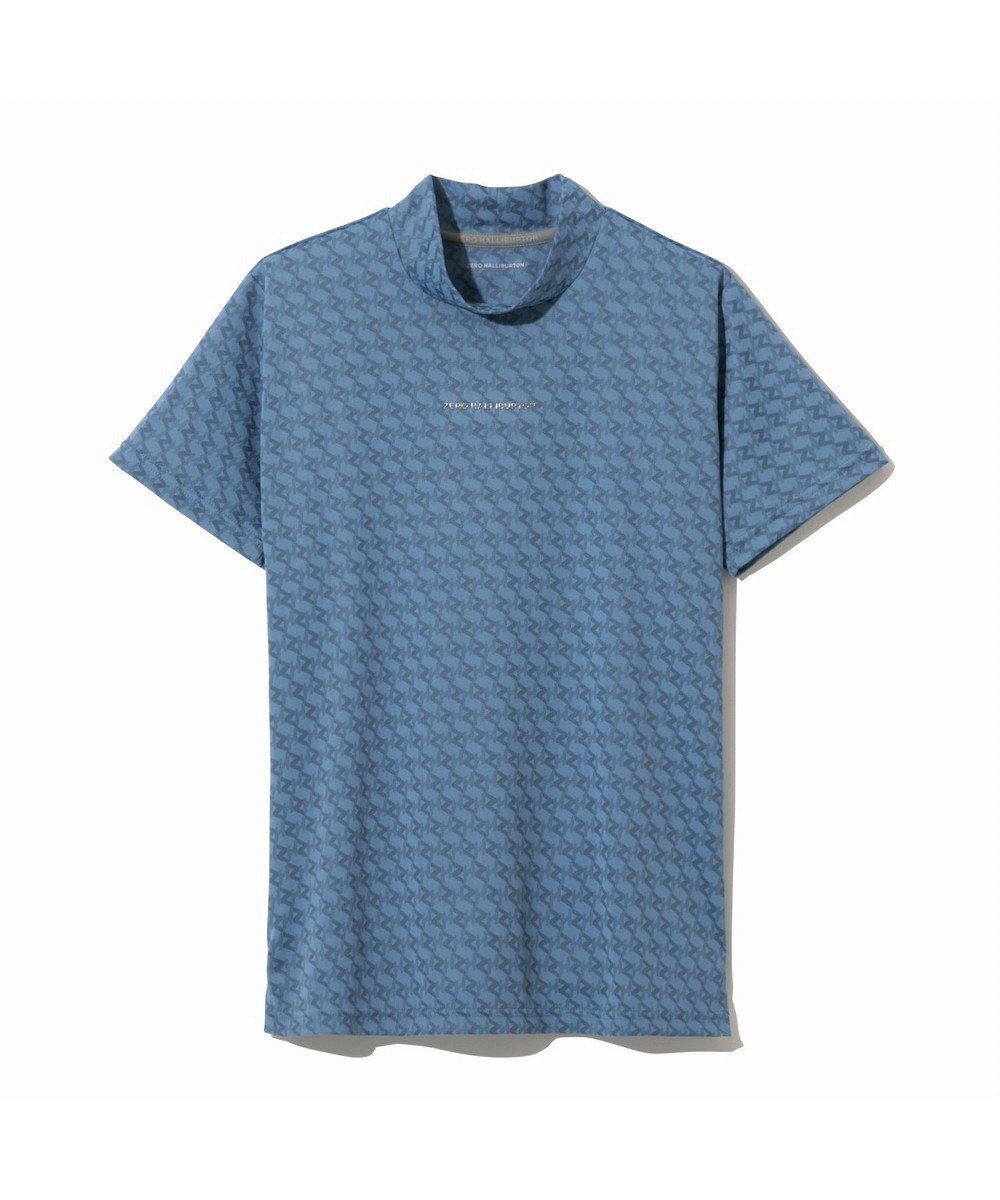 ZERO HALLIBURTON 【吸水速乾・UVケア】 ZHモノグラムモックネックTシャツ ZHG-W5S 82979 