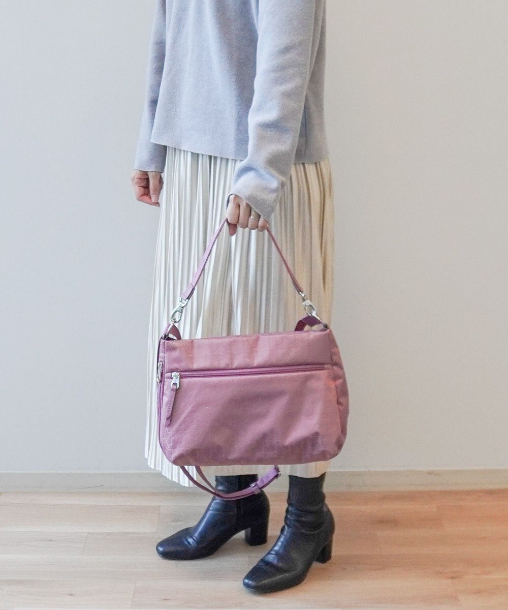 ACE BAGS & LUGGAGE PROGRES プログレ プリエ ショルダーバッグ ２WAYショルダー 68165  レディース 強撥水機能 