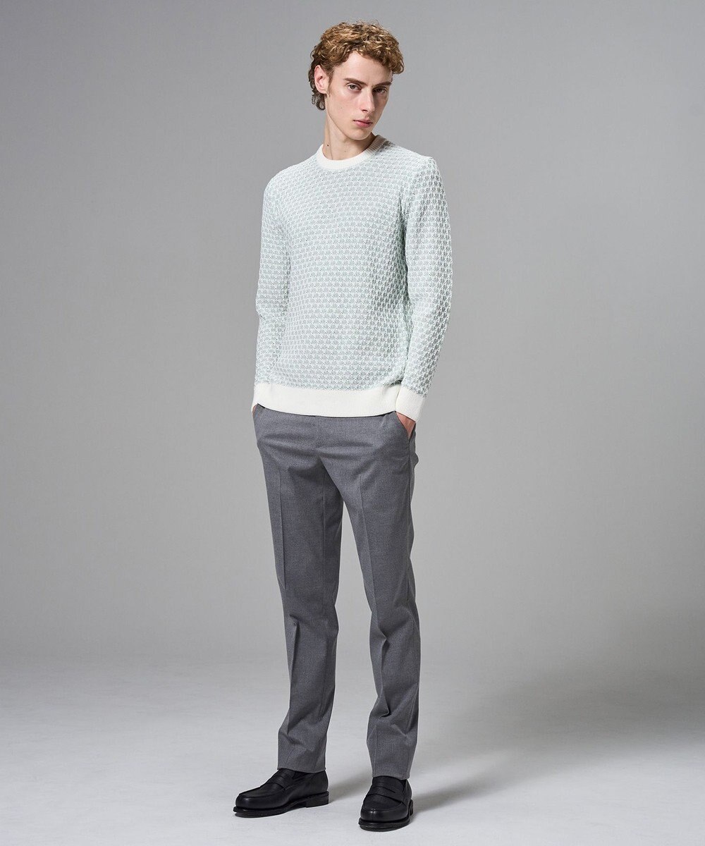 JOSEPH HOMME チャンディーガルジャガード　クルーネックニット 