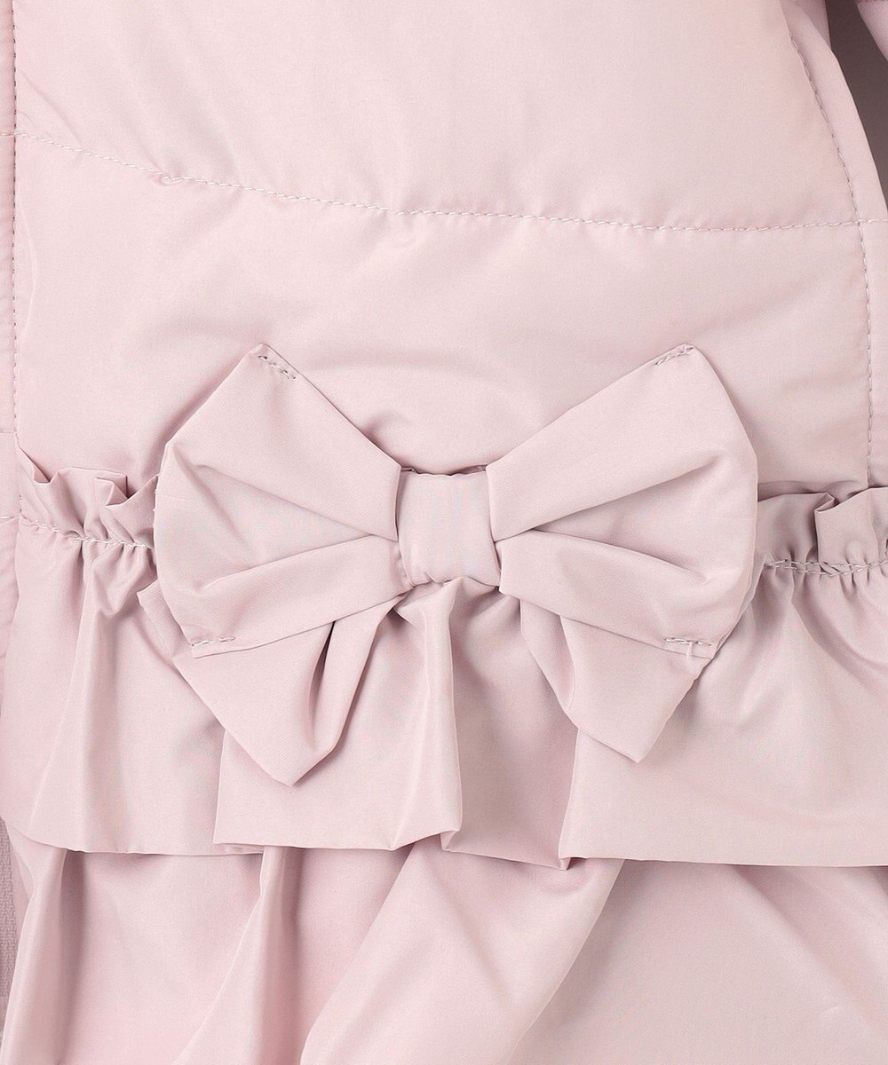 ANY KIDS 【洗濯機OK】中綿リボンコート 