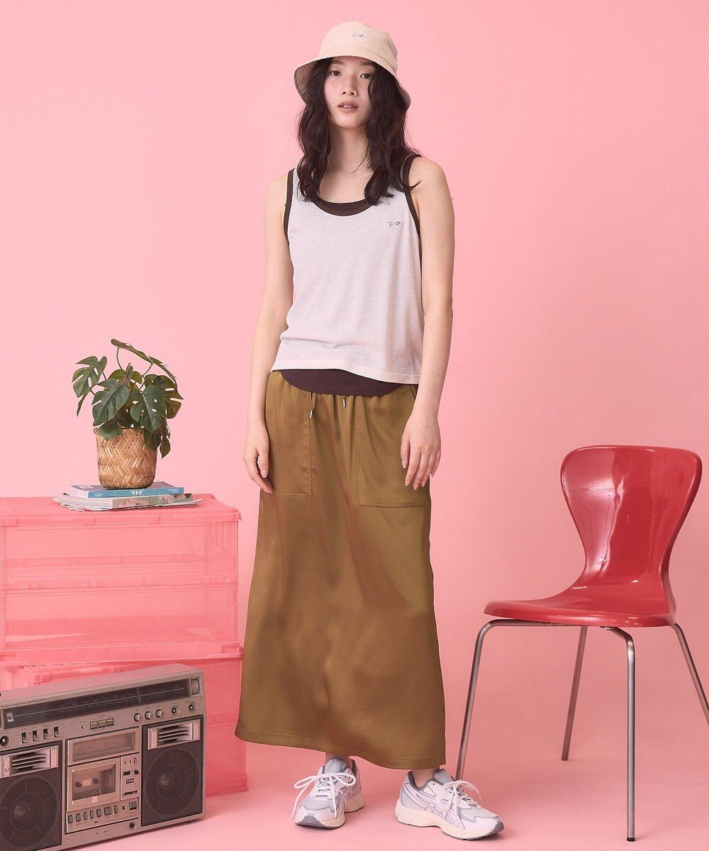 AMERICAN HOLIC 【PENNEY'S】配色タンクトップ+Tシャツ 
