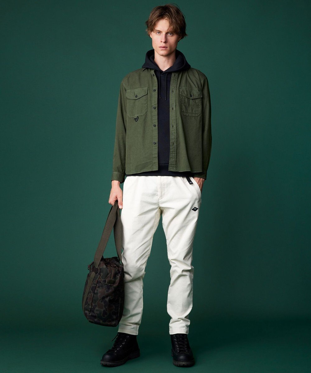 JOSEPH ABBOUD MOUNTAIN 【軽量/ソフト/イージーケア】ソフトダンボール ニット パーカー 