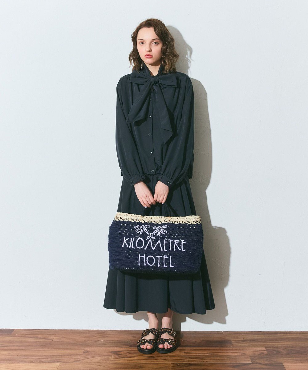 GRACE CONTINENTAL ボウタイシャツブルゾン 