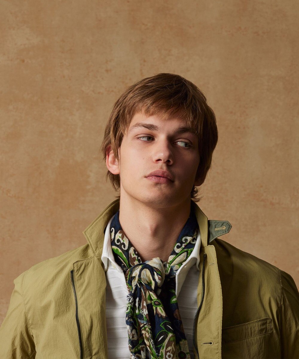 JOSEPH ABBOUD 【キングサイズ・軽量/ストレッチ/撥水】ライトワッシャーストレッチ アクティブレジャージャケット 