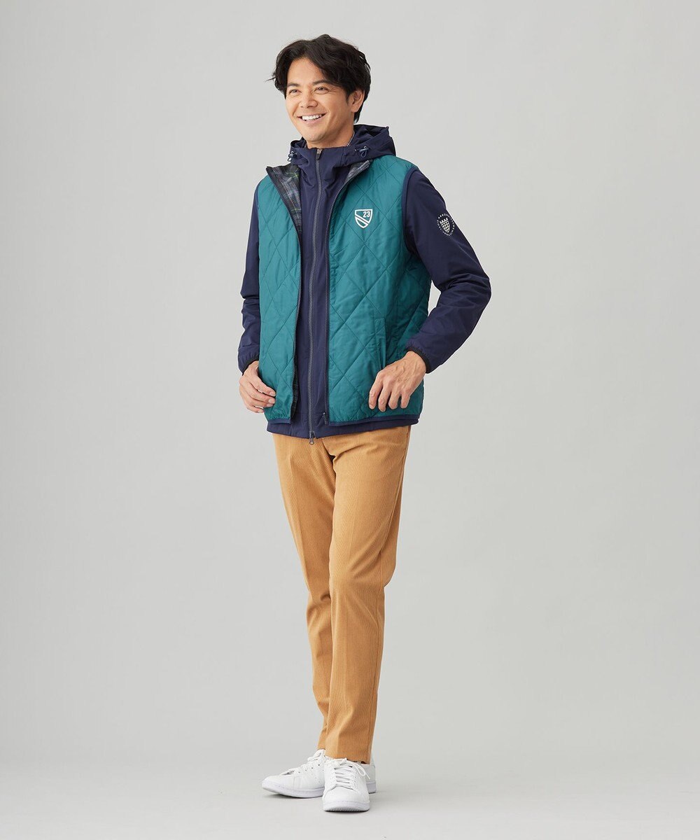 23区GOLF 【MEN】【ストレッチ/撥水】マルチウェイ ブルゾン＆リバーシブルベスト 