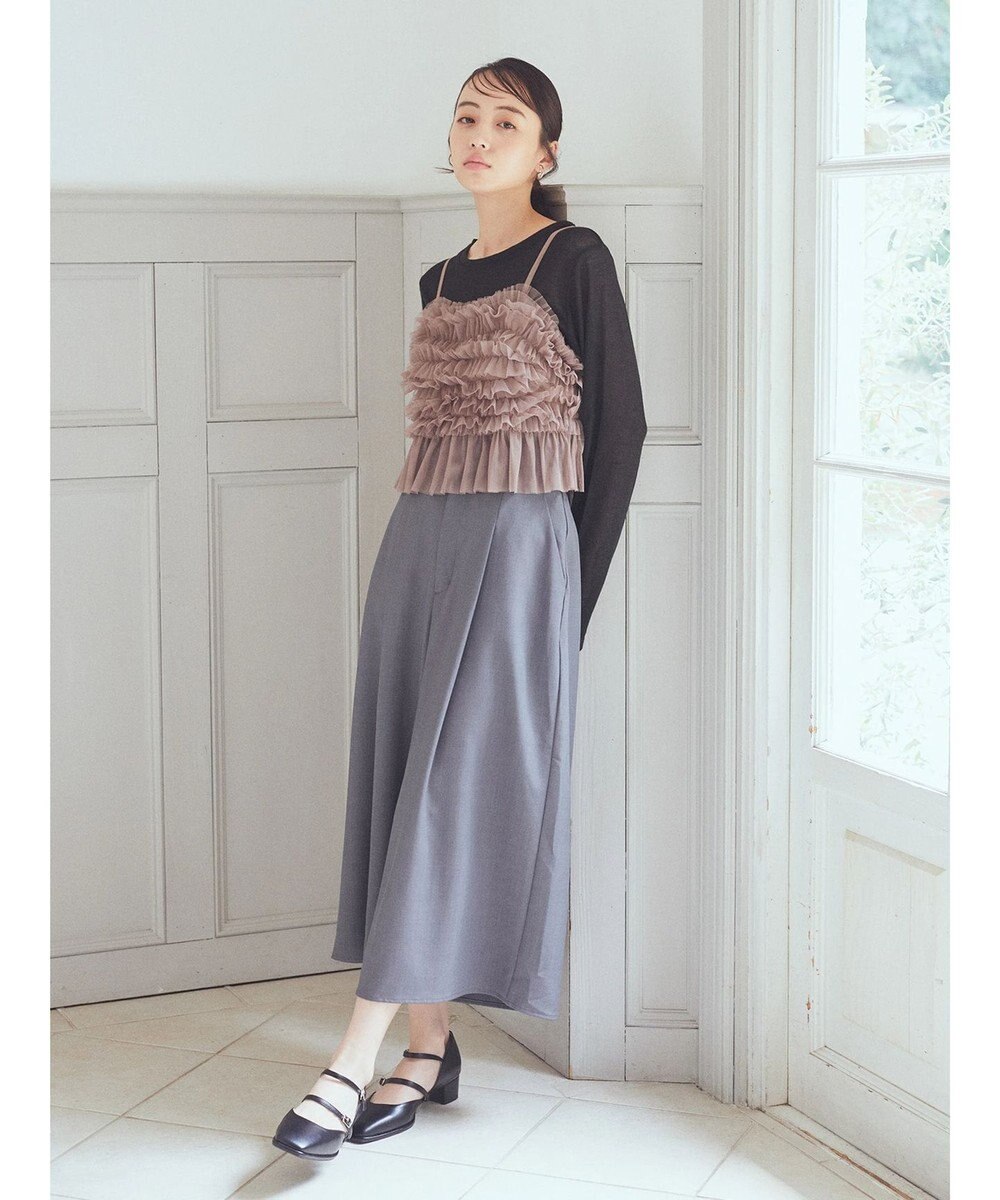 earth music&ecology チュールビスチェ 