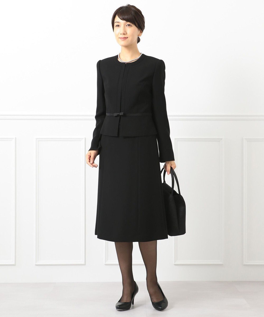 自由区 FORMAL 【オールシーズン対応】バーズアイ ジャケット+ワンピース 