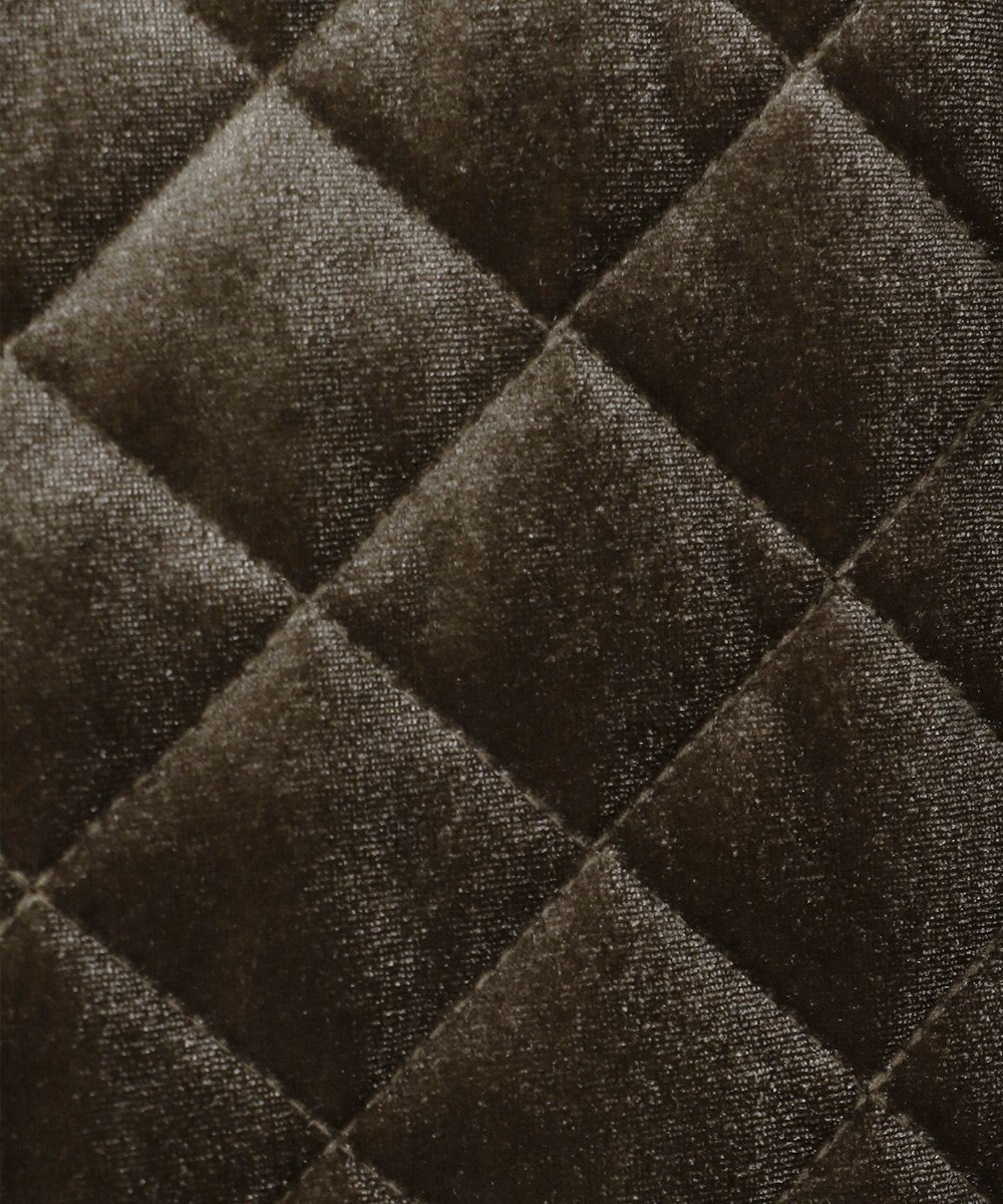 uncrave ベロア キルティング ブルゾン（uncrave WHITE） 