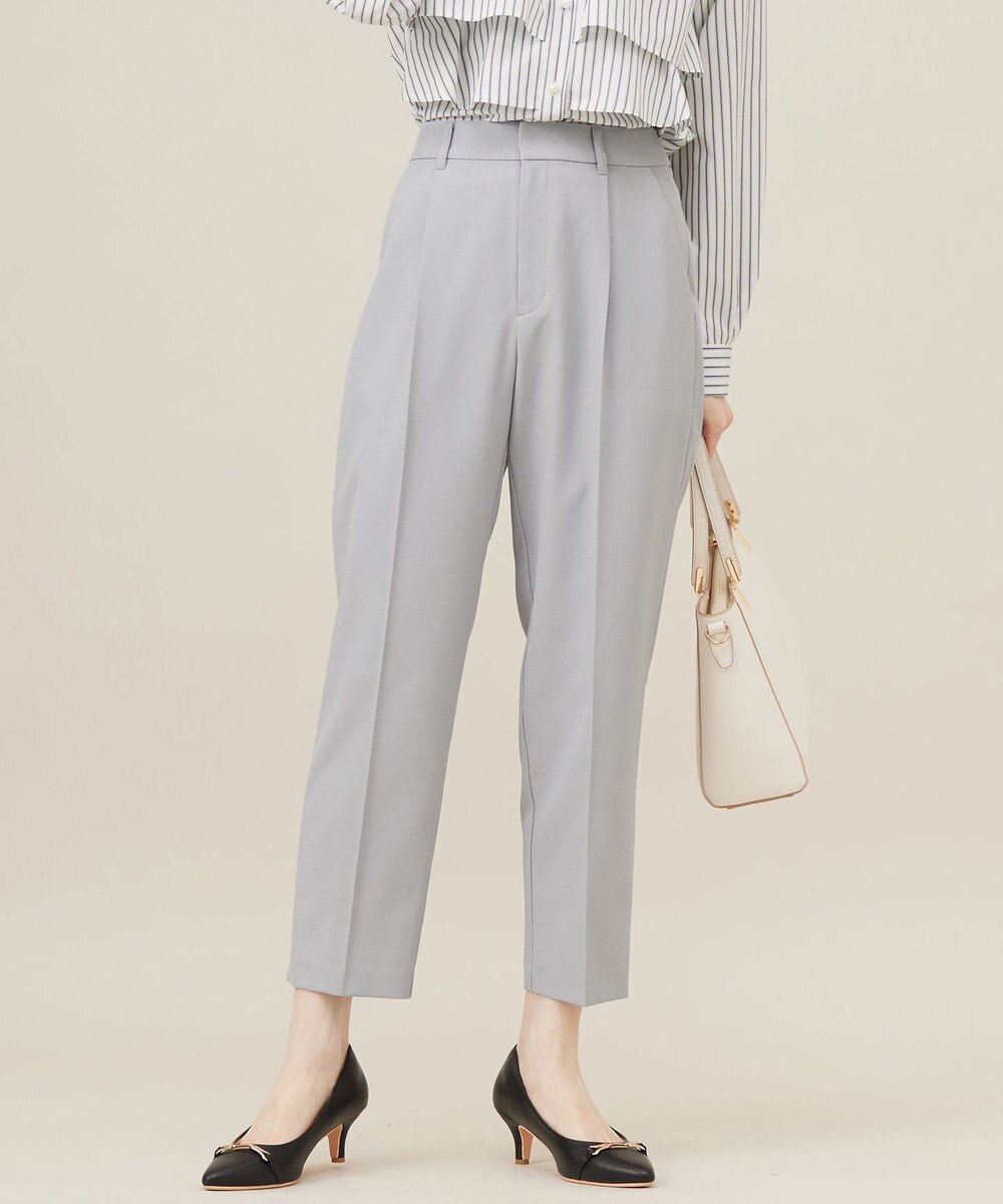 ANY SIS 【UVカット・接触冷感・吸水速乾】スマートビューティストレッチ  テーパードパンツ 