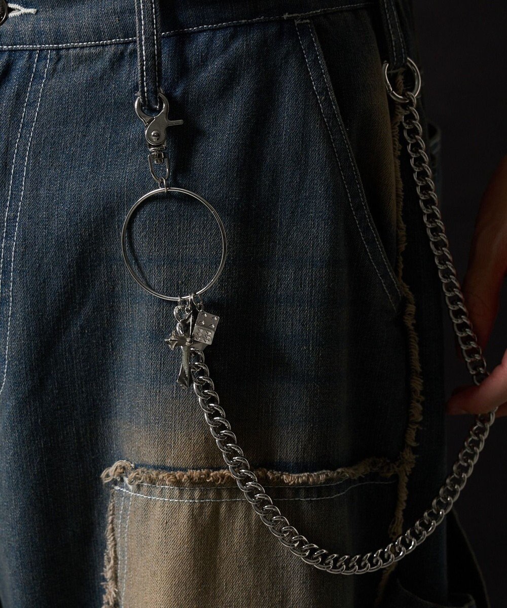 WEGO Mモチーフウォレットチェーン 