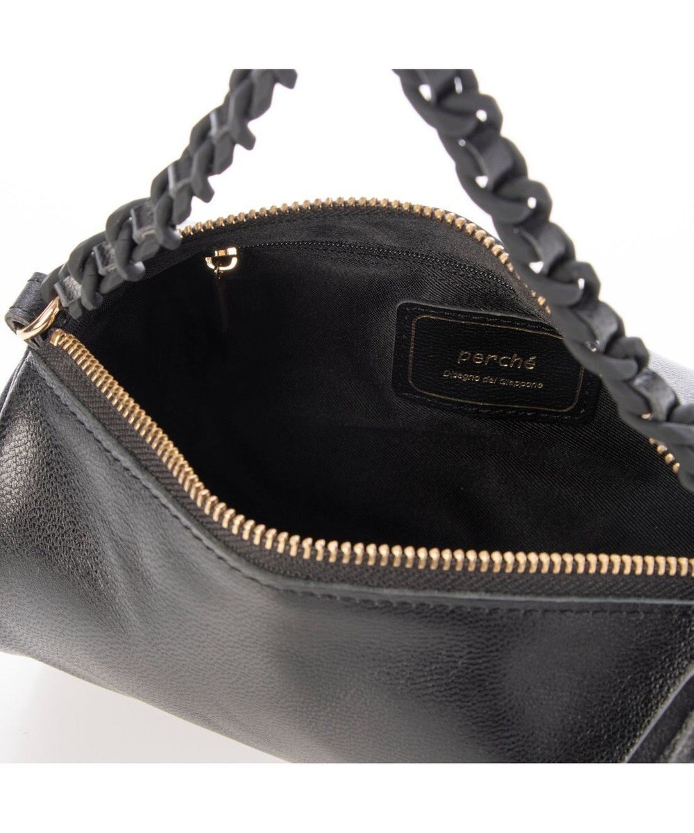 UNBILLION ペルケ perche / カラーチェーン筒形2wayショルダー 