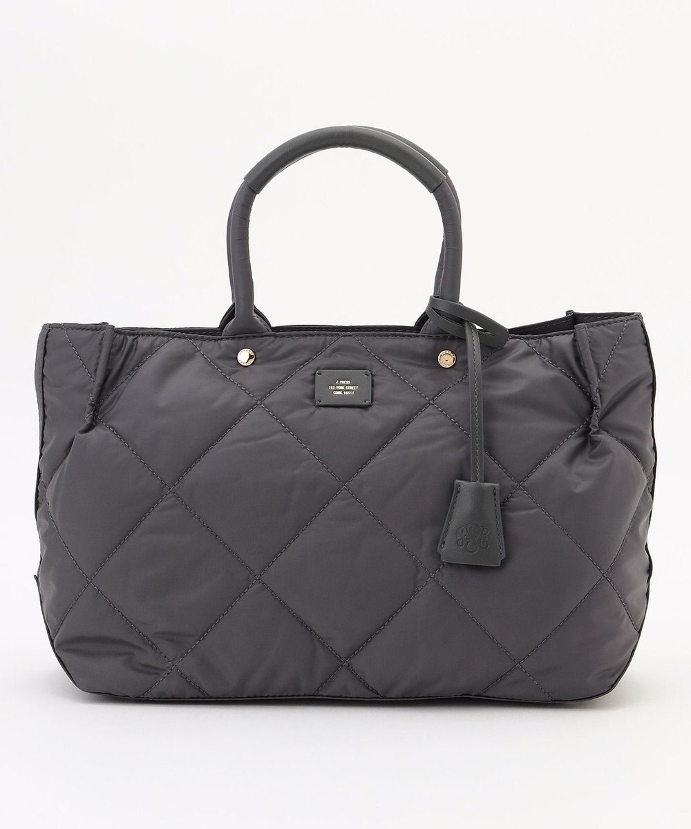 J.PRESS LADIES 【2way】ボンディングキルト トート バッグ 