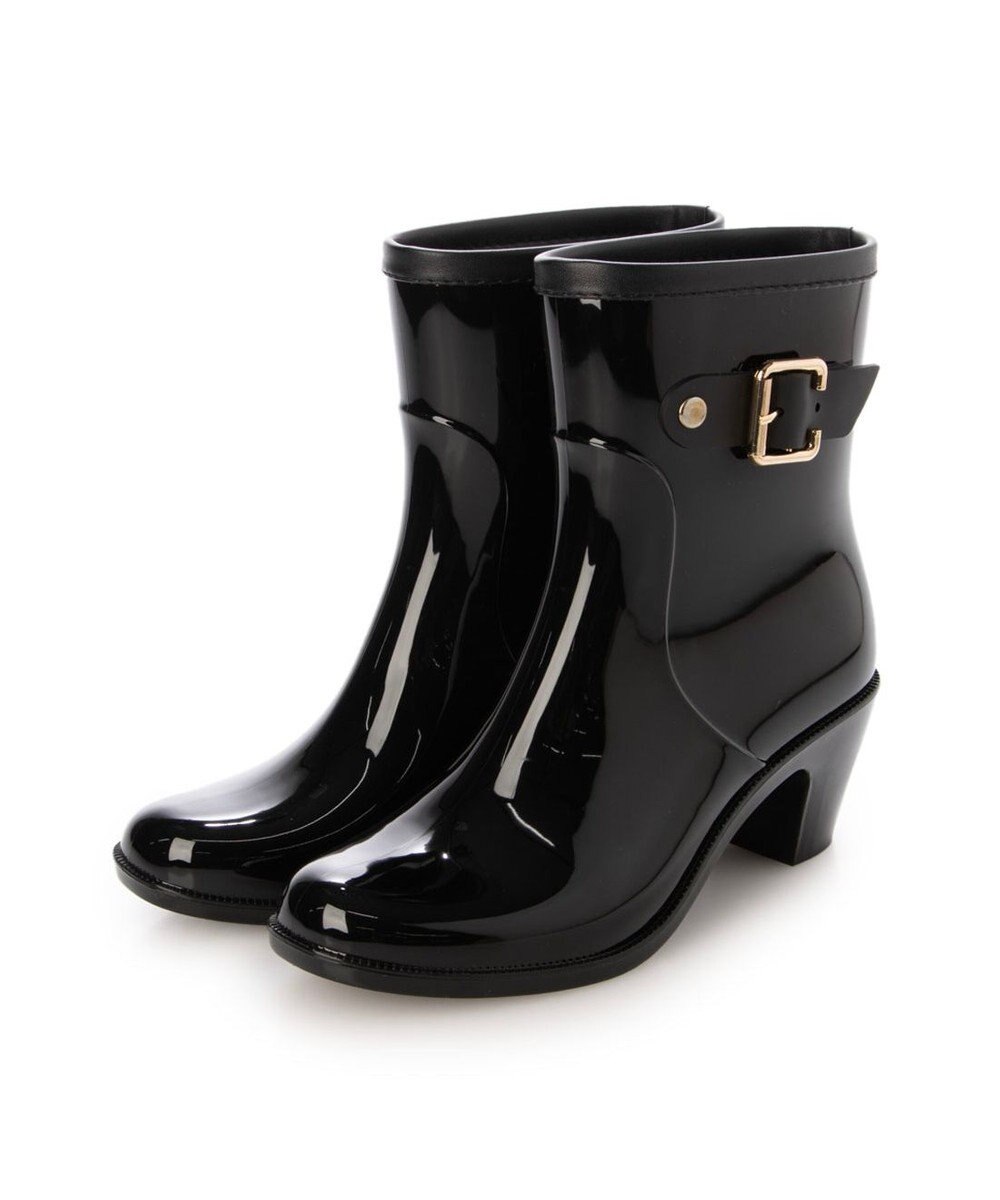 ing <Pitti>【WEB限定】バックルベルトレインショートブーツ 