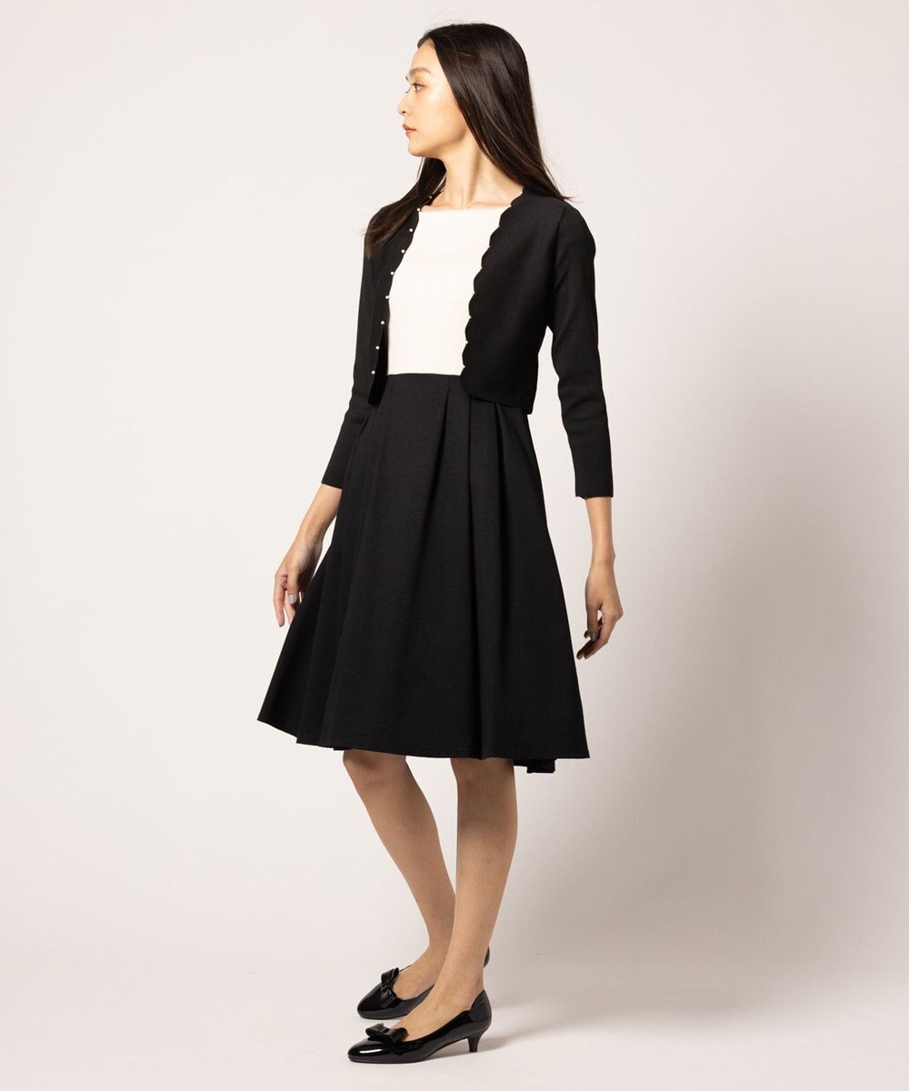 TOCCA 【洗える】SCALLOP ボレロ 