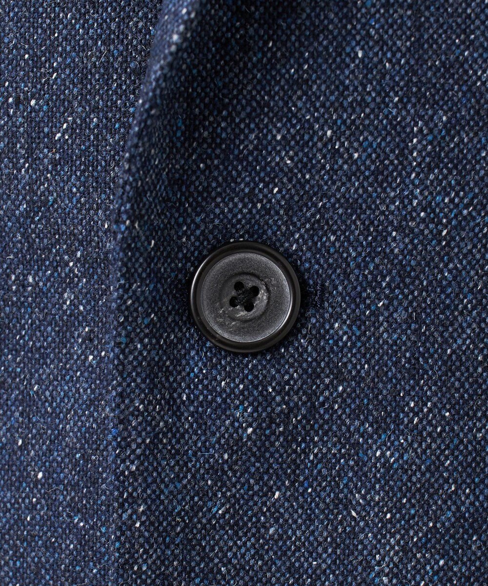 GOTAIRIKU 【MARLANE/マルラーネ】ウールシルク ホームスパン スーツ（ネイビー） 