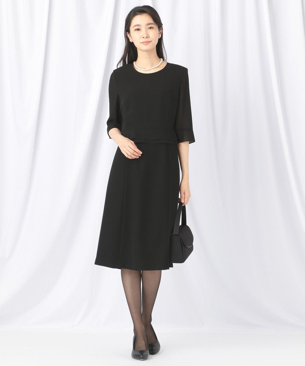 自由区 FORMAL 【オールシーズン対応】バーズアイ ジャケット+ワンピース 