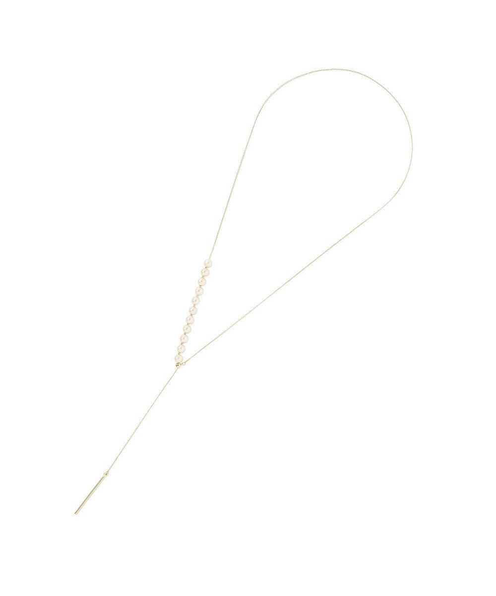 YECCA VECCA 2wayコットンパールスライドラリエット 