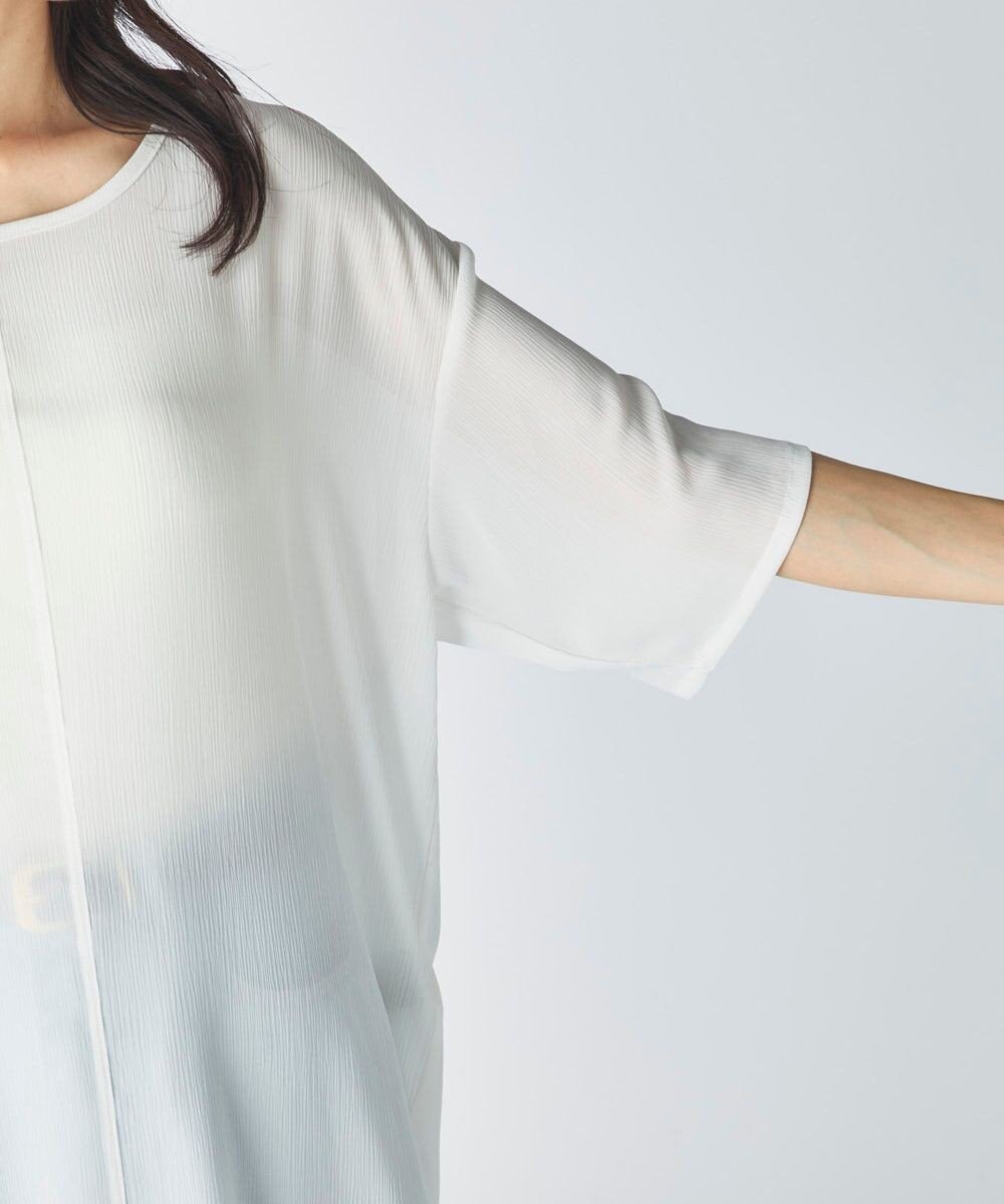 OP／FILA 【Ocean Pacific】シアーオーバーサイズTシャツ 