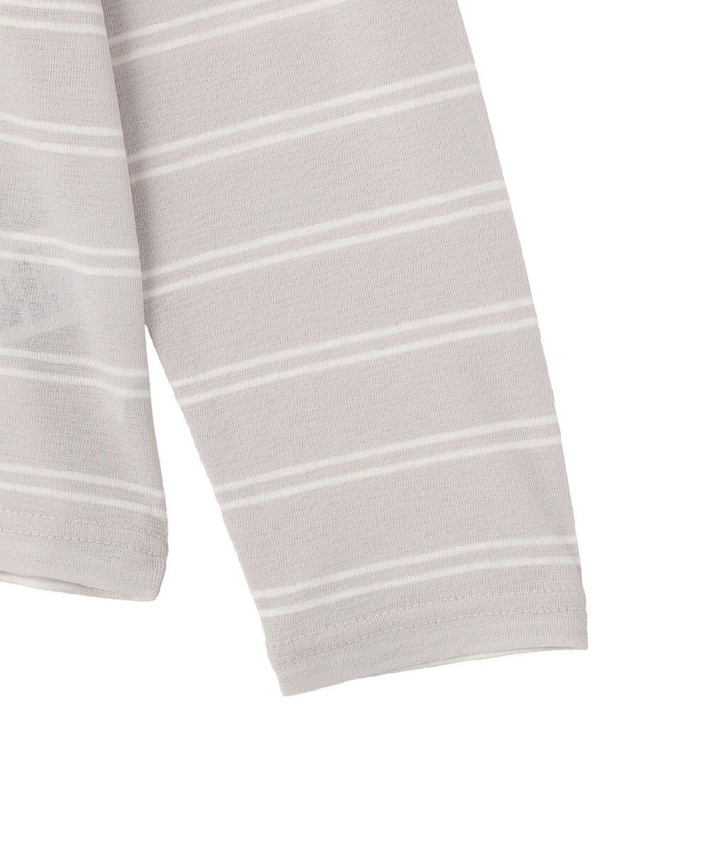 CRAFT STANDARD BOUTIQUE シアーボーダーヘンリーネックロンT 