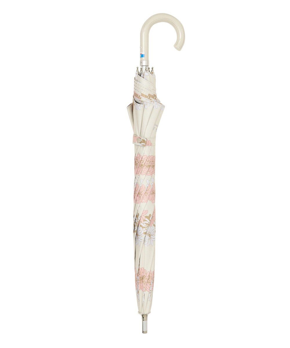 MOONBAT 【軽量】PAUL & JOE 晴雨兼用日傘 長傘 総柄クリザンテーム 一級遮光 遮熱 UV 