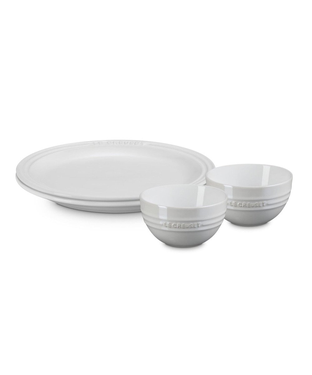 YAMATO テーブル＆キッチン 【ル・クルーゼ】LC テーブルウェア・セット  ホワイトラスター 