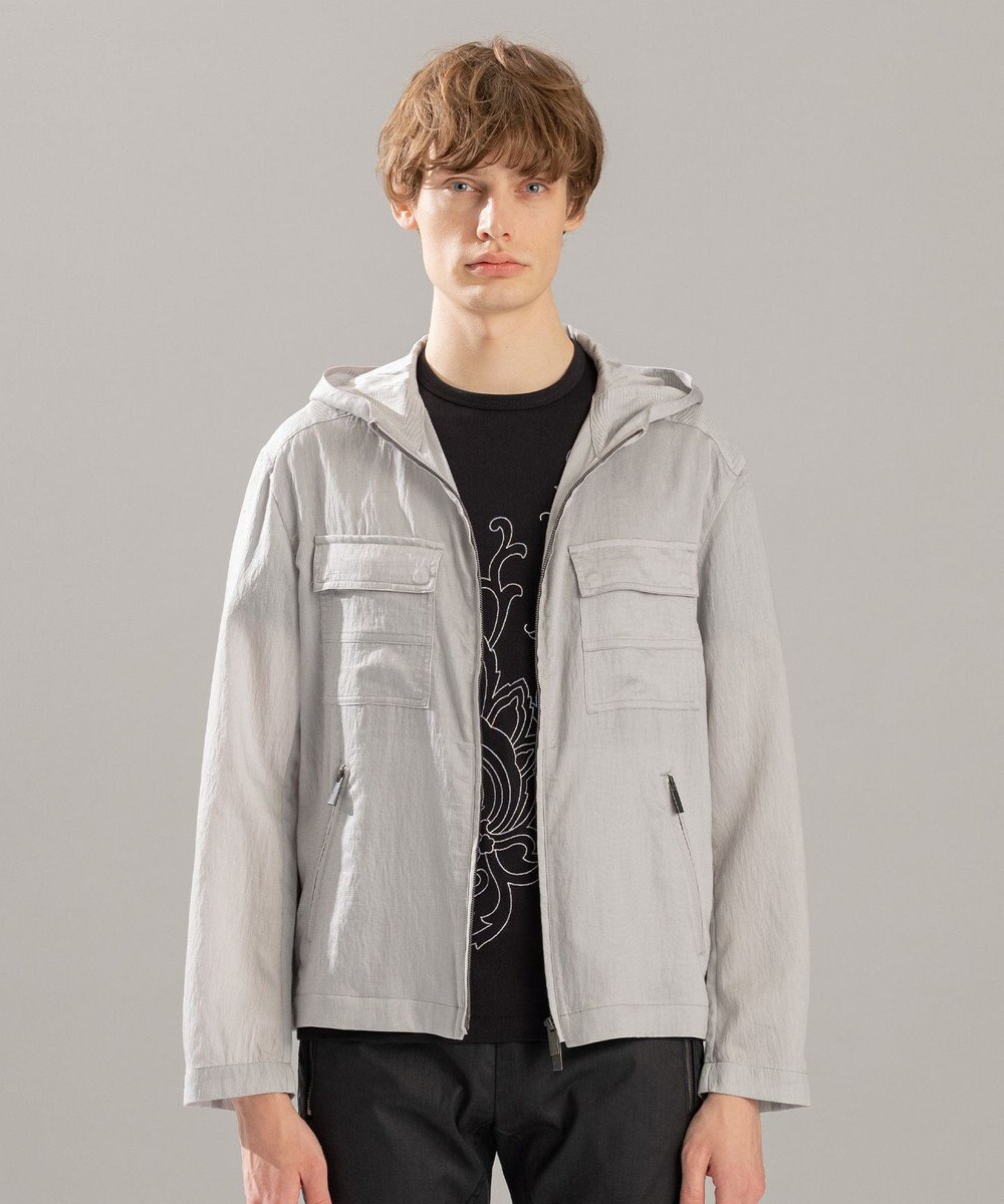 JOSEPH HOMME ストレッチマイヤー　フードブルゾン 