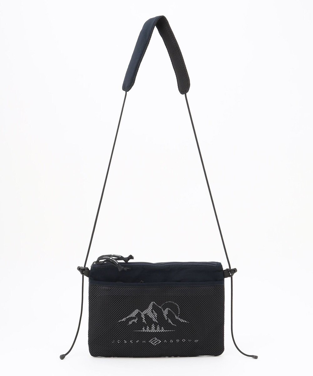 JOSEPH ABBOUD MOUNTAIN 【UNISEX】Pe／Nyピーチサ コッシュ 