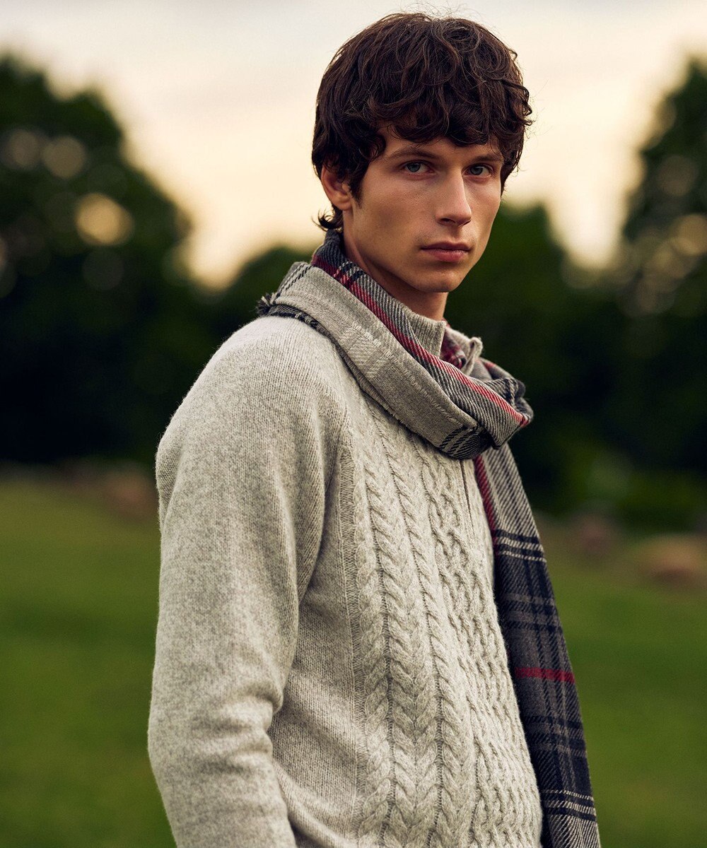 JOSEPH ABBOUD タータンチェック　ストール 