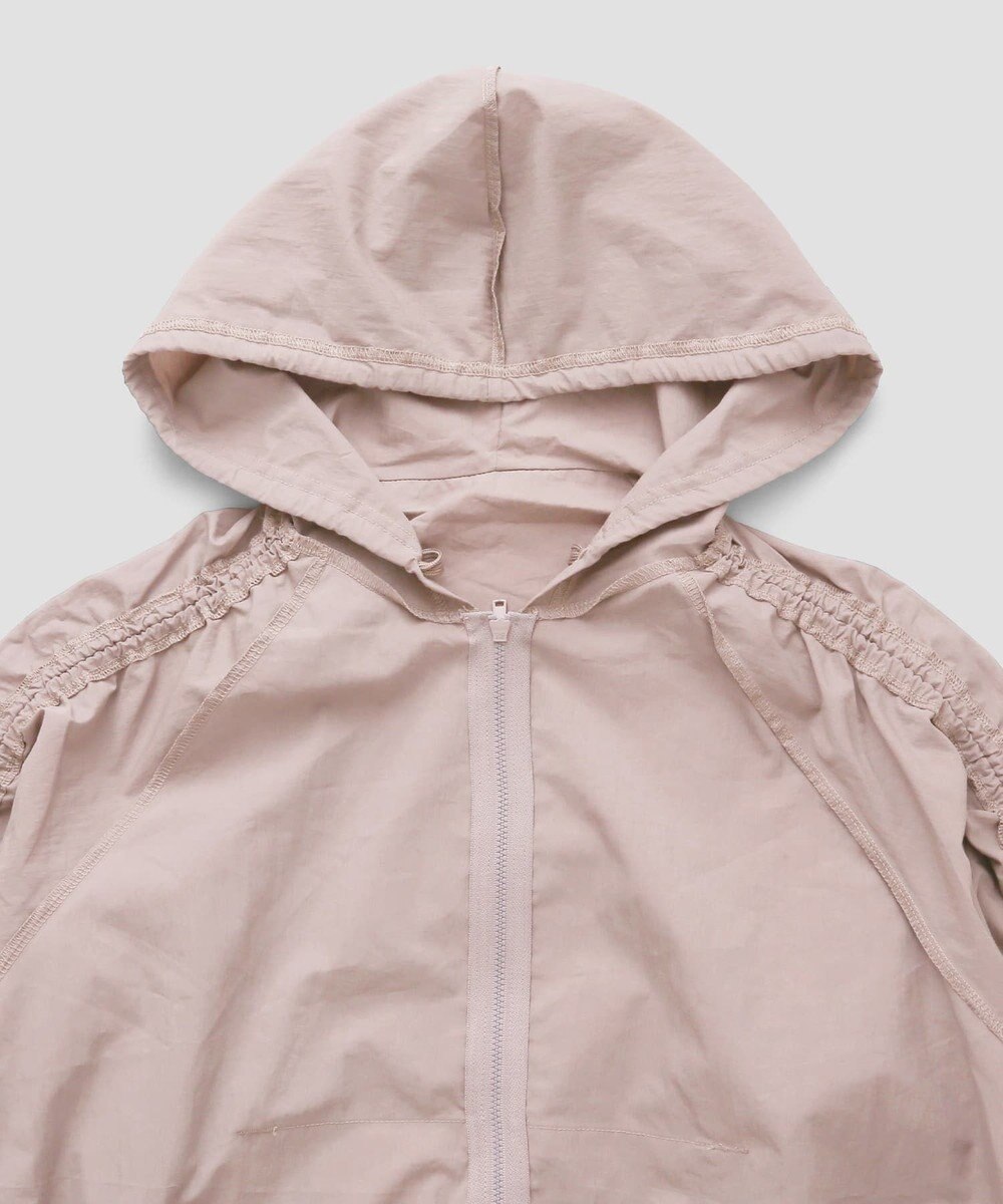 San-ai Resort（三愛水着楽園） WEB限定商品ショートラッシュパーカー付きリブタンキニ水着+レギンス付き5点セット【Beach Queen（ビーチクイーン）】 