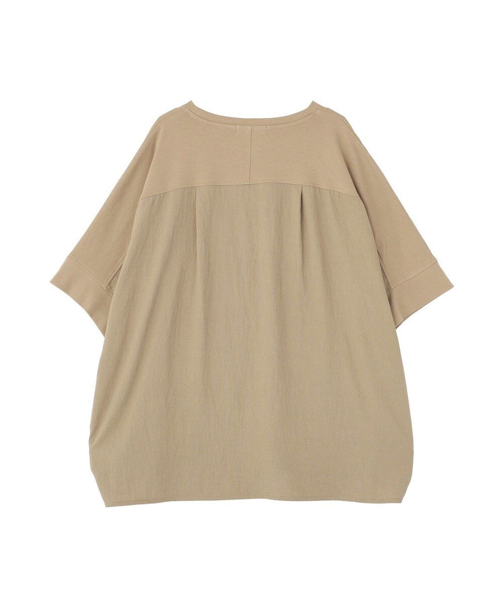 AMERICAN HOLIC 異素材コクーンプルオーバー 