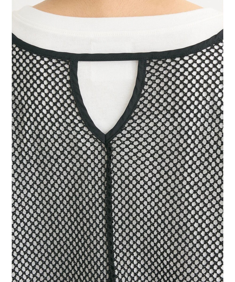 Green Parks ＳＥＴ２点　メッシュ＋ノースリーブロゴプルオーバー 