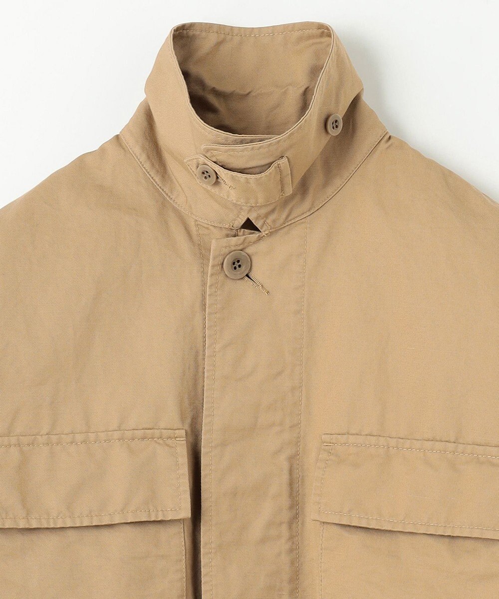 NAVE 【ReNAVE・セットアップ可/洗える】コットンリネンカルゼ ショートジャケット 