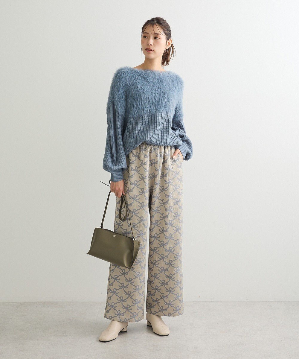 Green Parks ・Ｐｅｔｉｔ　Ｆｌｅｕｒ　シャギーキリカエニット 