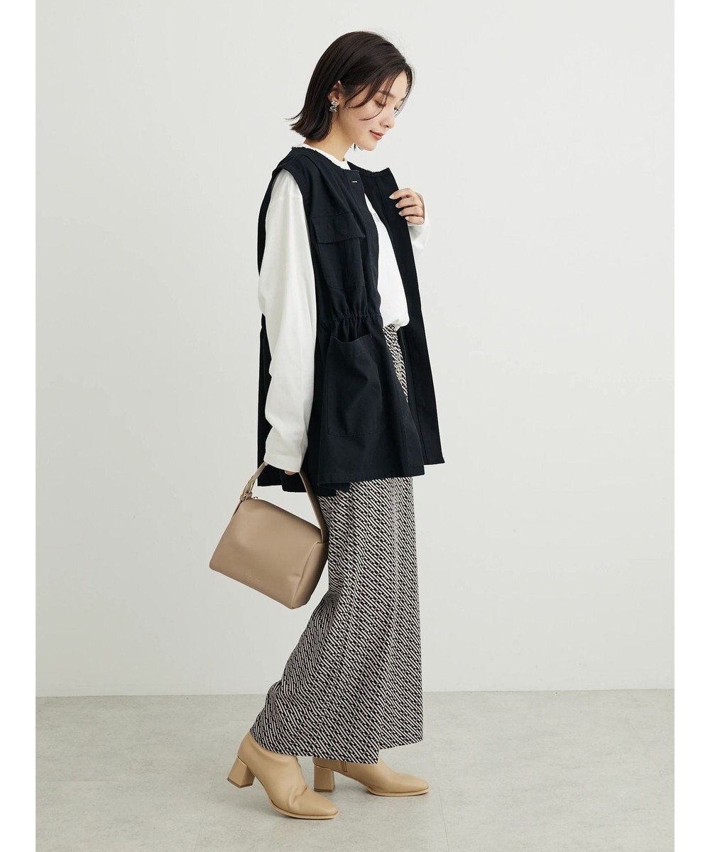 Green Parks ・ＳＵＧＡＲ　ＳＰＯＯＮ　ノーカラーミリタリーベスト 