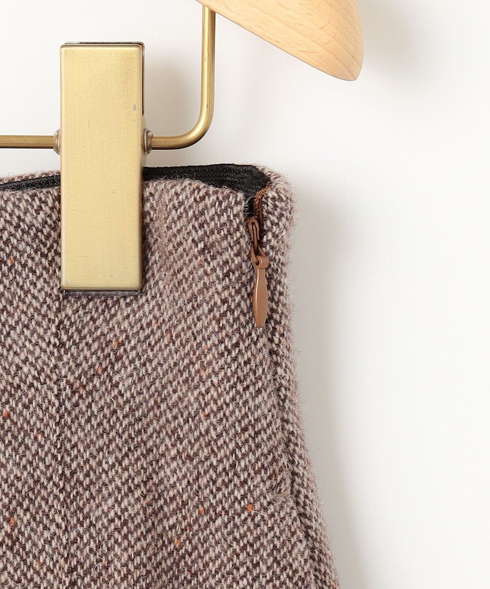 組曲 L 【WEB限定】ネコアシツィード プリーツスカート 