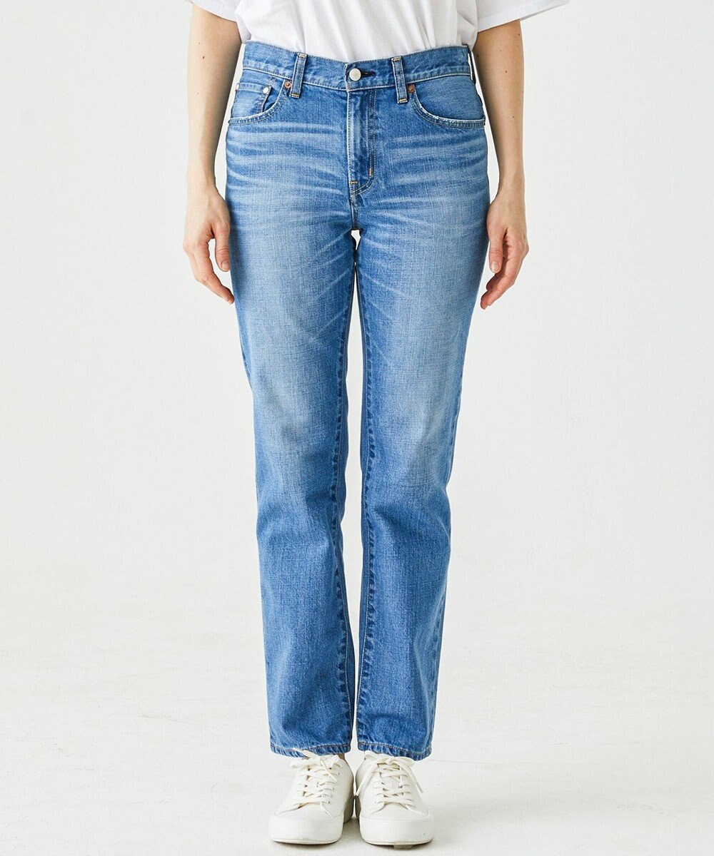 caqu FS regular straightⅡ 程よい太さの定番ストレートシルエット 