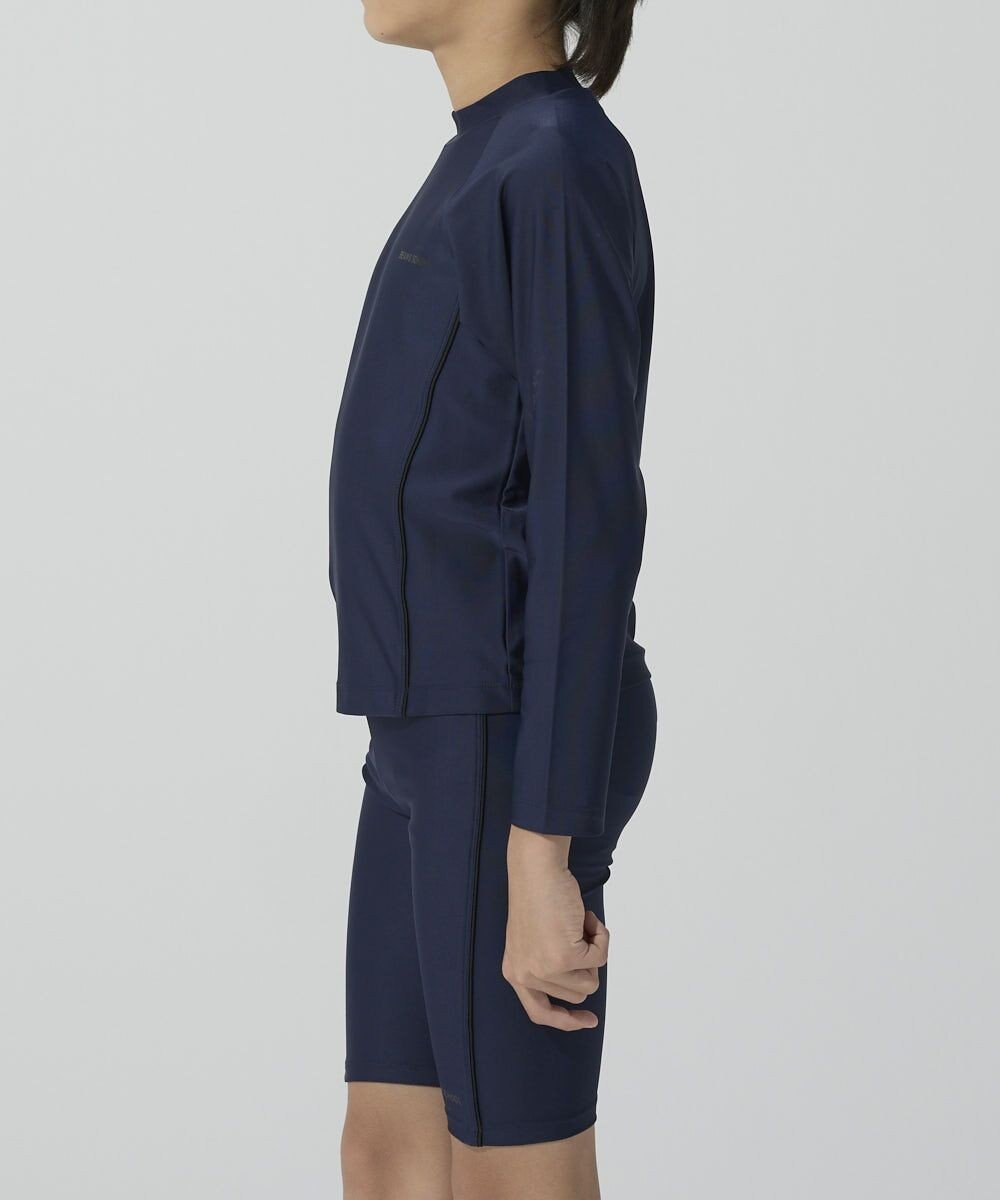 BEAMS SCHOOL 長袖被りラッシュガード 