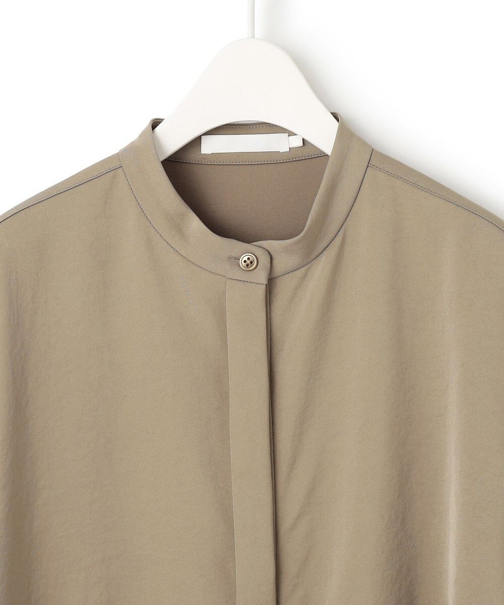 ICB L 【ASUMI・MANAMIコラボ 丈が選べる】ハシゴレースシャツワンピース 