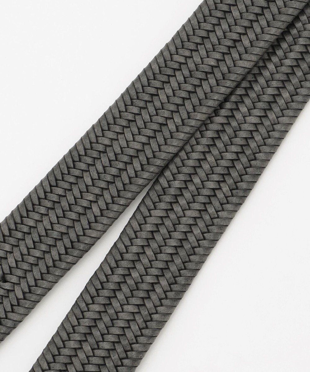 JOSEPH HOMME 【イタリア素材使用/日本製】レザーメッシュストレッチ　ベルト 